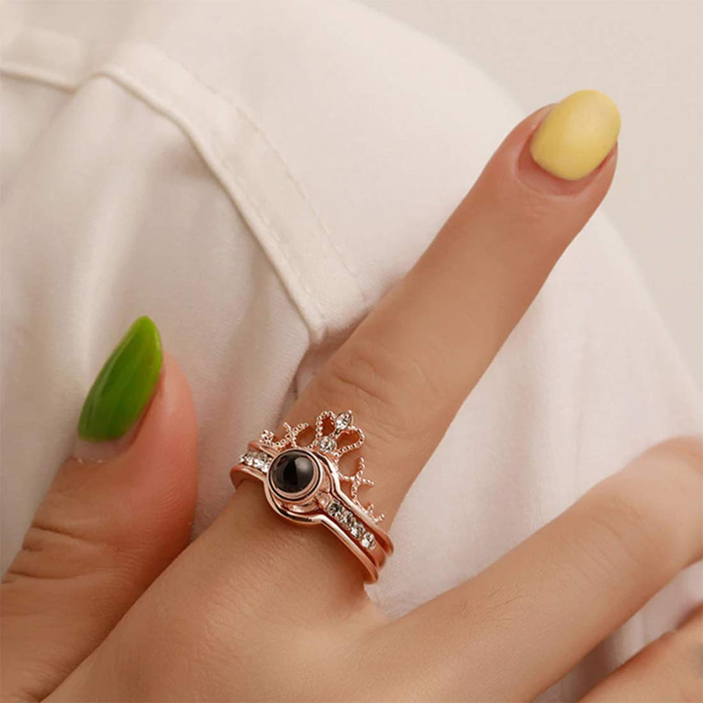 I love in on sale 100 languages ring