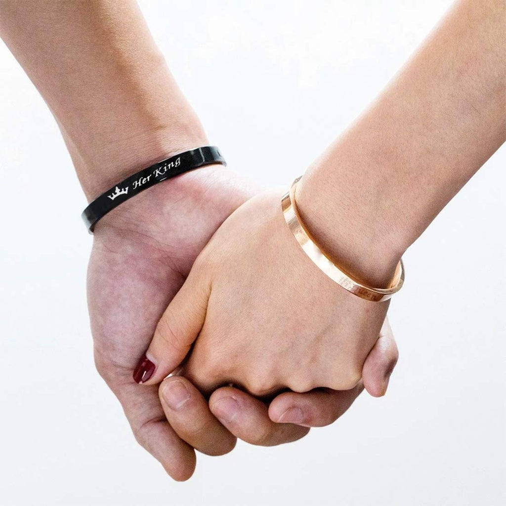 Couple Bracelets - Coordinates | Rugged Gifts