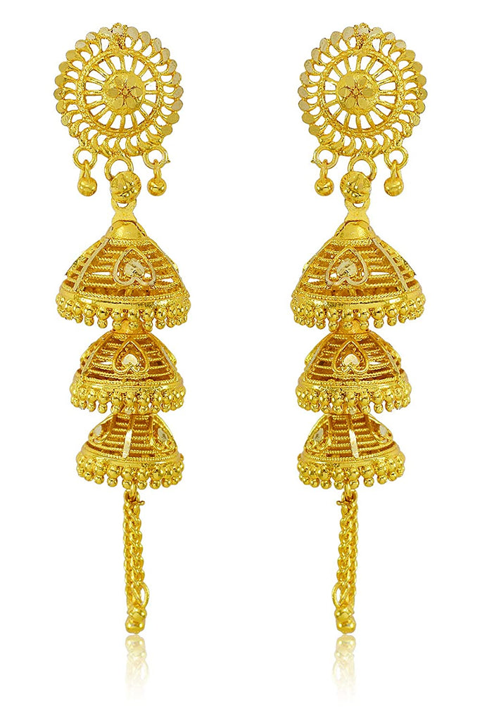 Antique gold girandole earrings – Kentshire