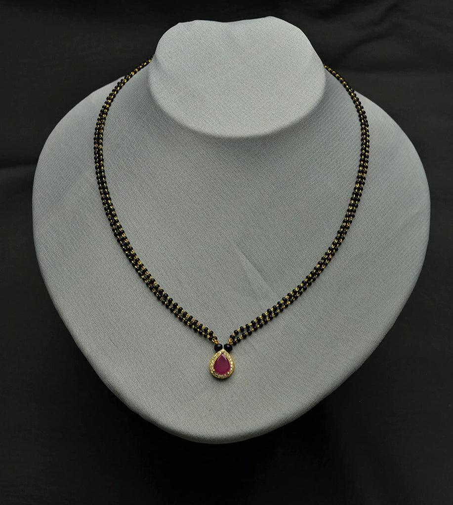 Ruby mangalsutra deals