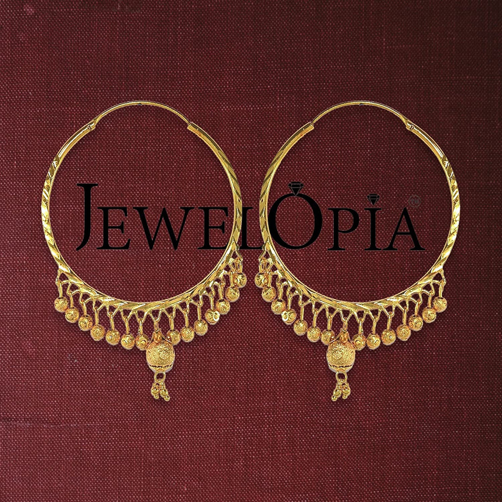 Jhumkas Earrings Gold