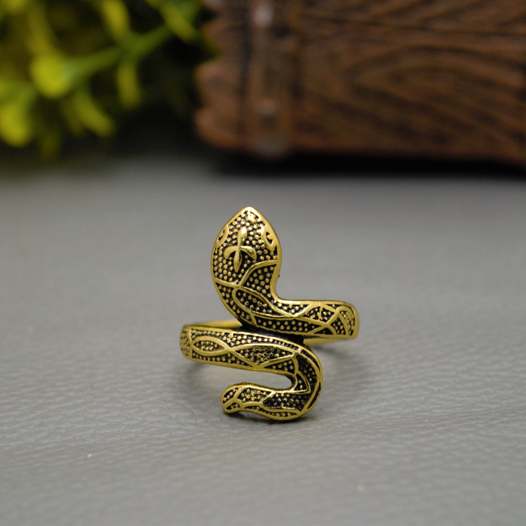 Double Finger Snake Ring, Two Finger Snake Ring, Brass Snake Ring, Snake  Ring with Zircon, Gift for Her/Wife - GetNameNecklace