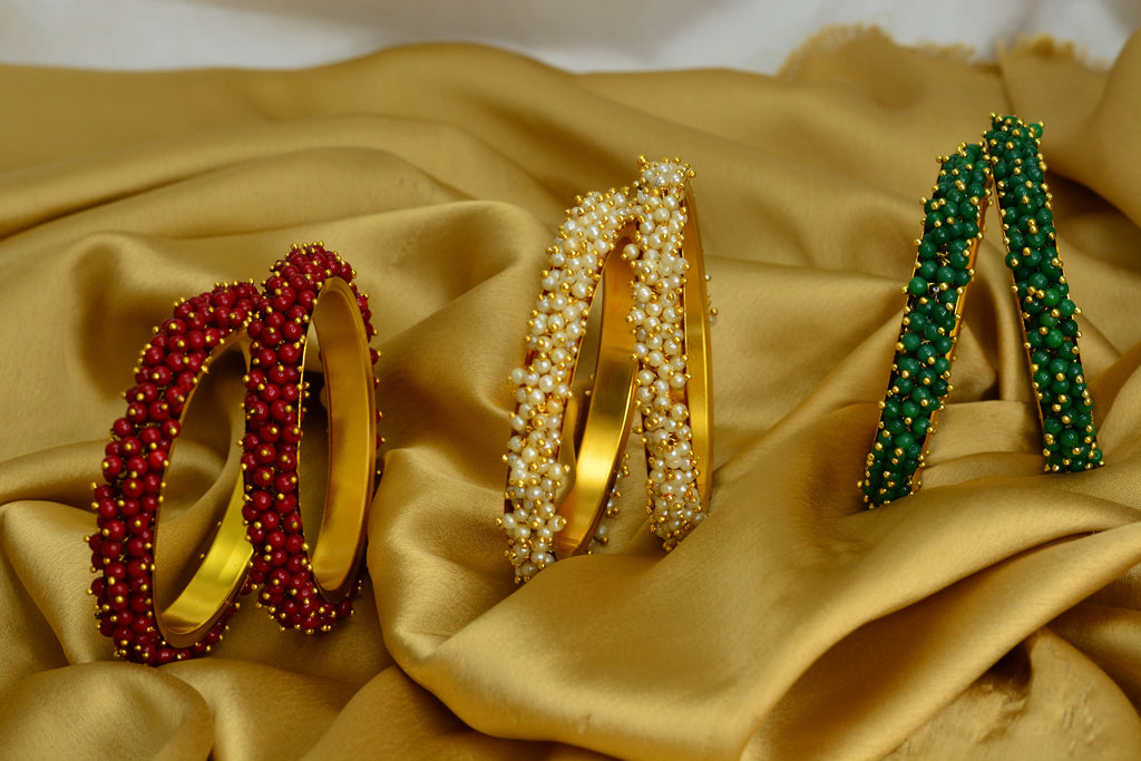 JEWELOPIA Brass Bracelet Broad Open Adjustable Kada for Girls & Boys